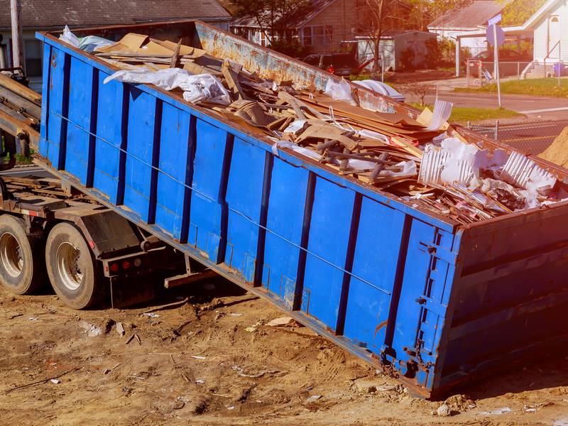 What Can You Put in a Roll-Off Dumpster?